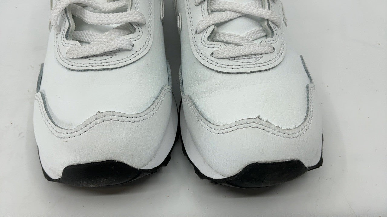 New Balance Women's 515 V3 Sneaker, White/Silver, 8 W
