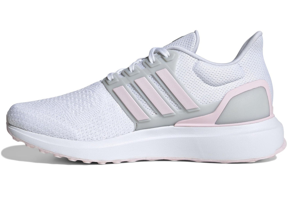 adidas Women's UBounce DNA Sneaker, White/Clear Pink/Silver Metallic, 6
