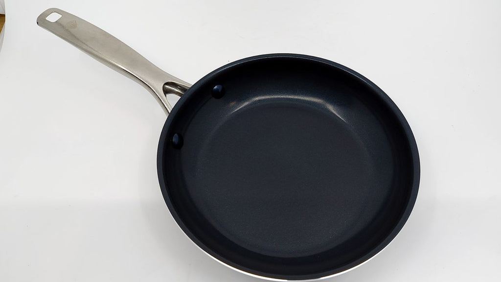 Gray 8" Nonstick Frying Pan Skillet, Blue Diamond, Oven Safe, Metal Utensil Safe