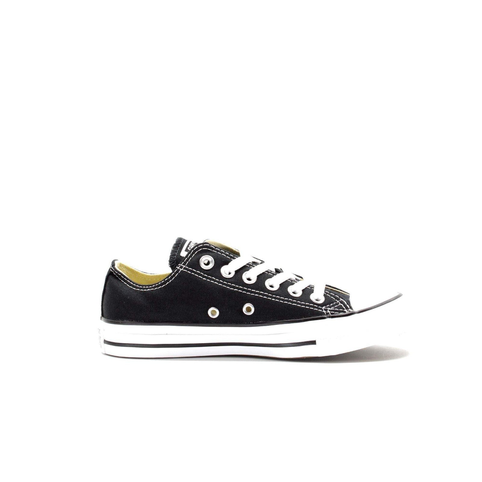 Converse Jack Purcell Unisex Sneakers, White/White/Black, Black, 8.5 US