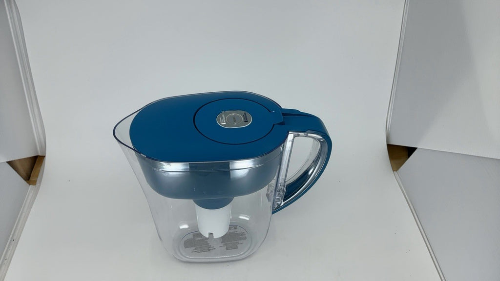 BPA-Free Brita Metro Water Pitcher, 6-Cup, Turquoise, SmartLight Indicator