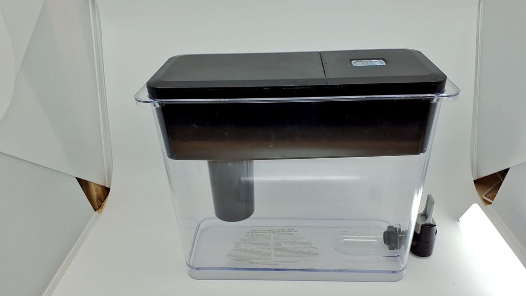 27-Cup Brita Water Dispenser, Black, Removes 99% Lead, Includes Filter