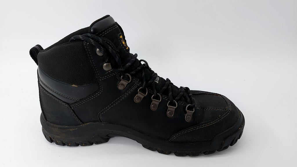 Cat Footwear Men's Threshold Waterproof Steel Toe Work Boot, Black, 13 Wide