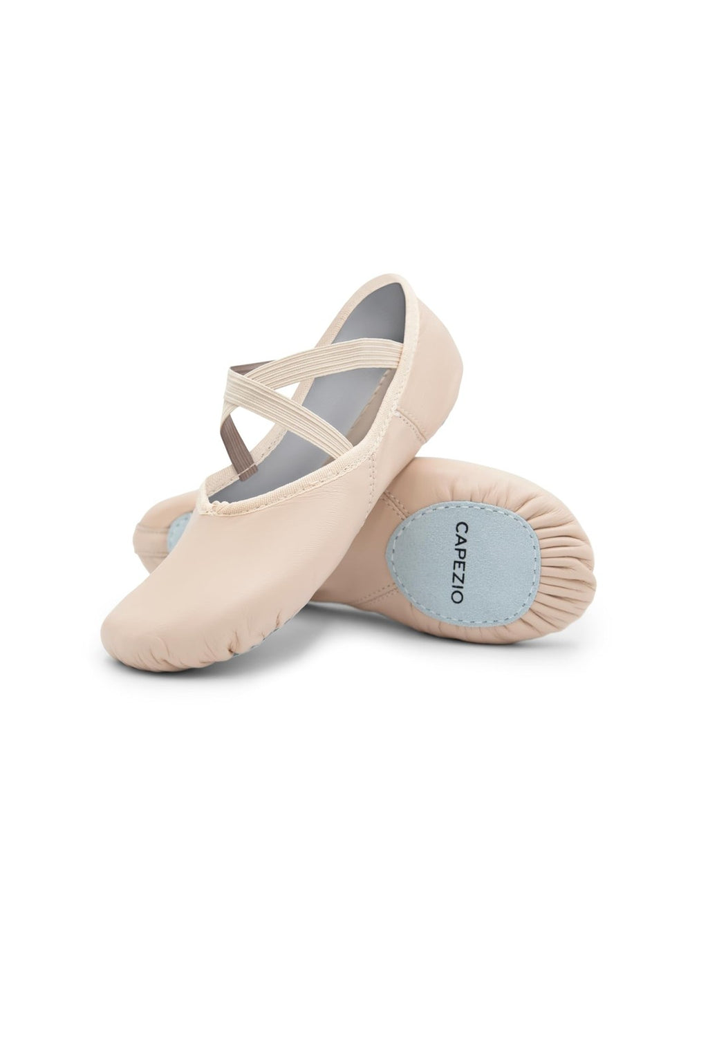 Capezio Leather Juliet Ballet Shoe - Child, Light Pink, 1 M