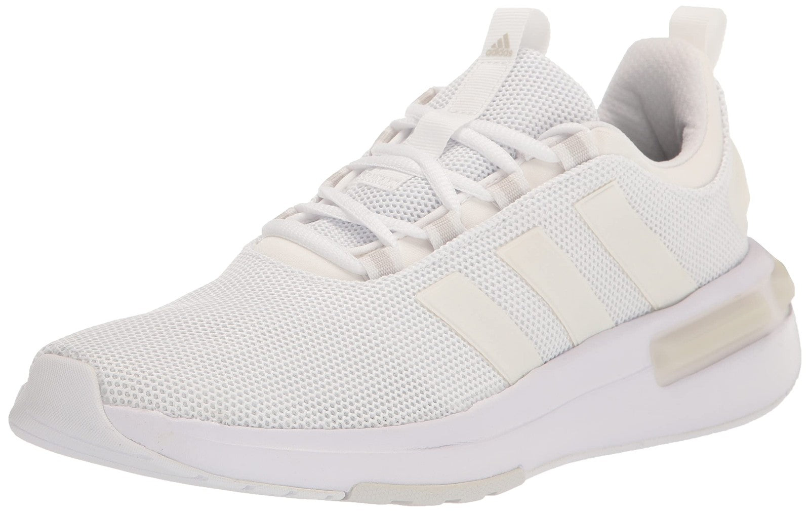 adidas Women's Racer TR23 Sneaker, White/Zero Metallic/Grey, 8