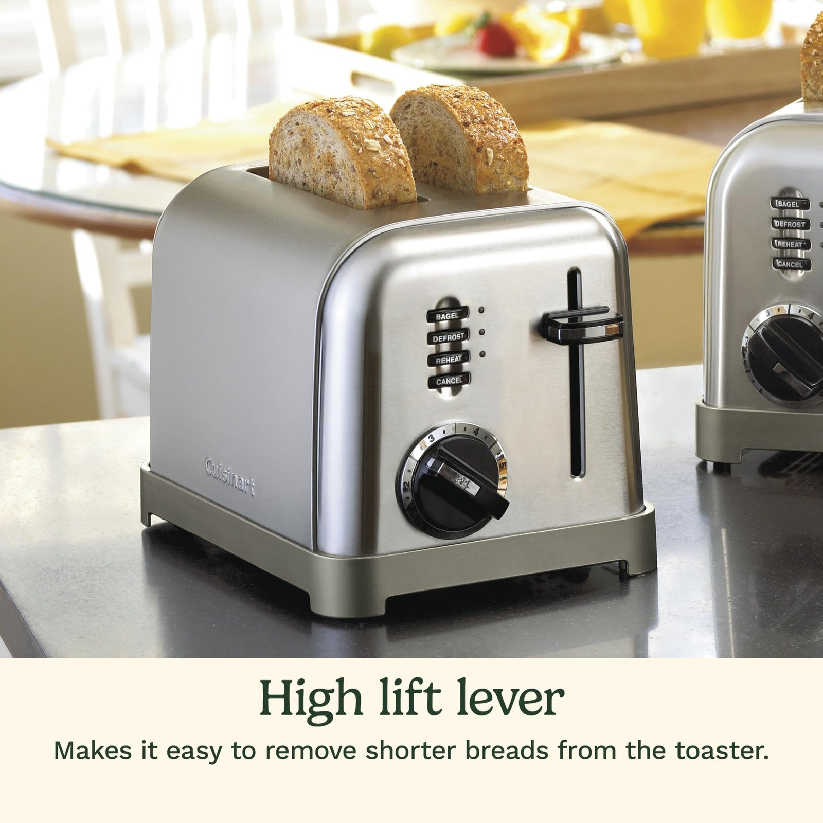 Classic Series 2-Slice Stainless Steel Wide Slot Toaster