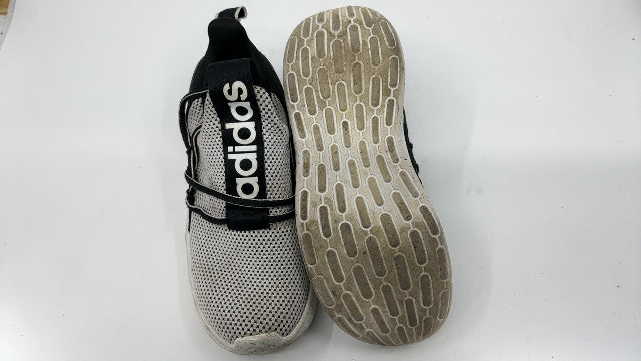 adidas Unisex-Kids Lite Racer Adapt 7.0, White/Black/Black, 1.5