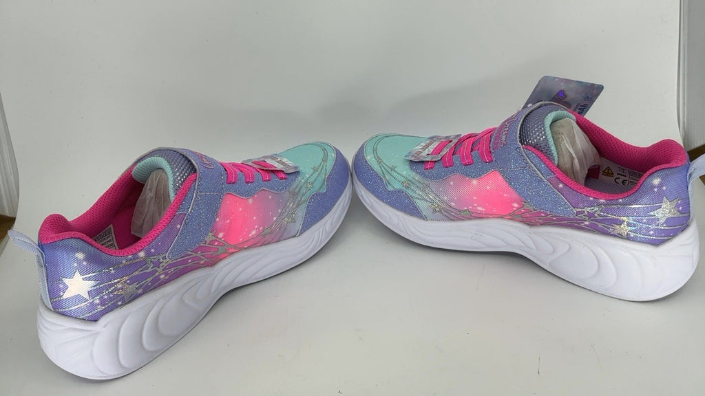 Skechers Kids Unicorn Dreams MAGI Sneaker 3.5 Big Kid Lavender/Hot Pink