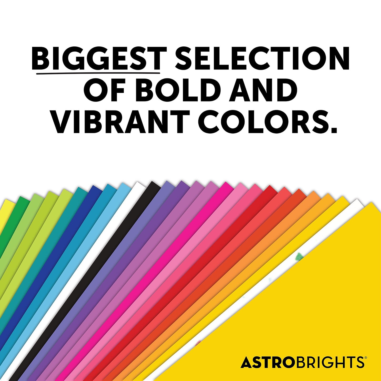 Astrobrights Mega Collection, 320 Sheets Neon Pink Cardstock, 65 lb