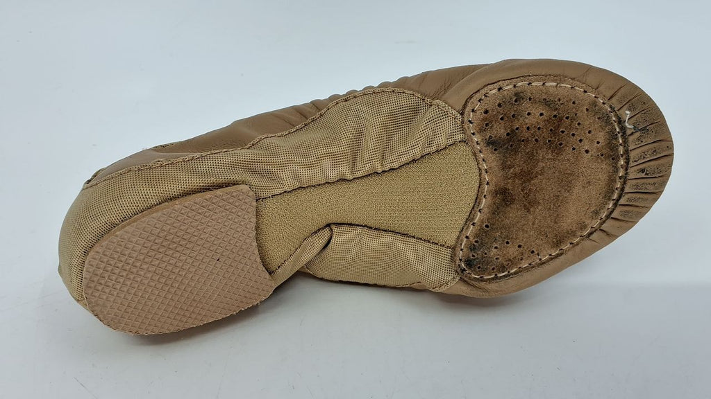 Bloch girls Girl's Pulse Jazz Dance Shoe, Tan, 12.5 Little Kid US