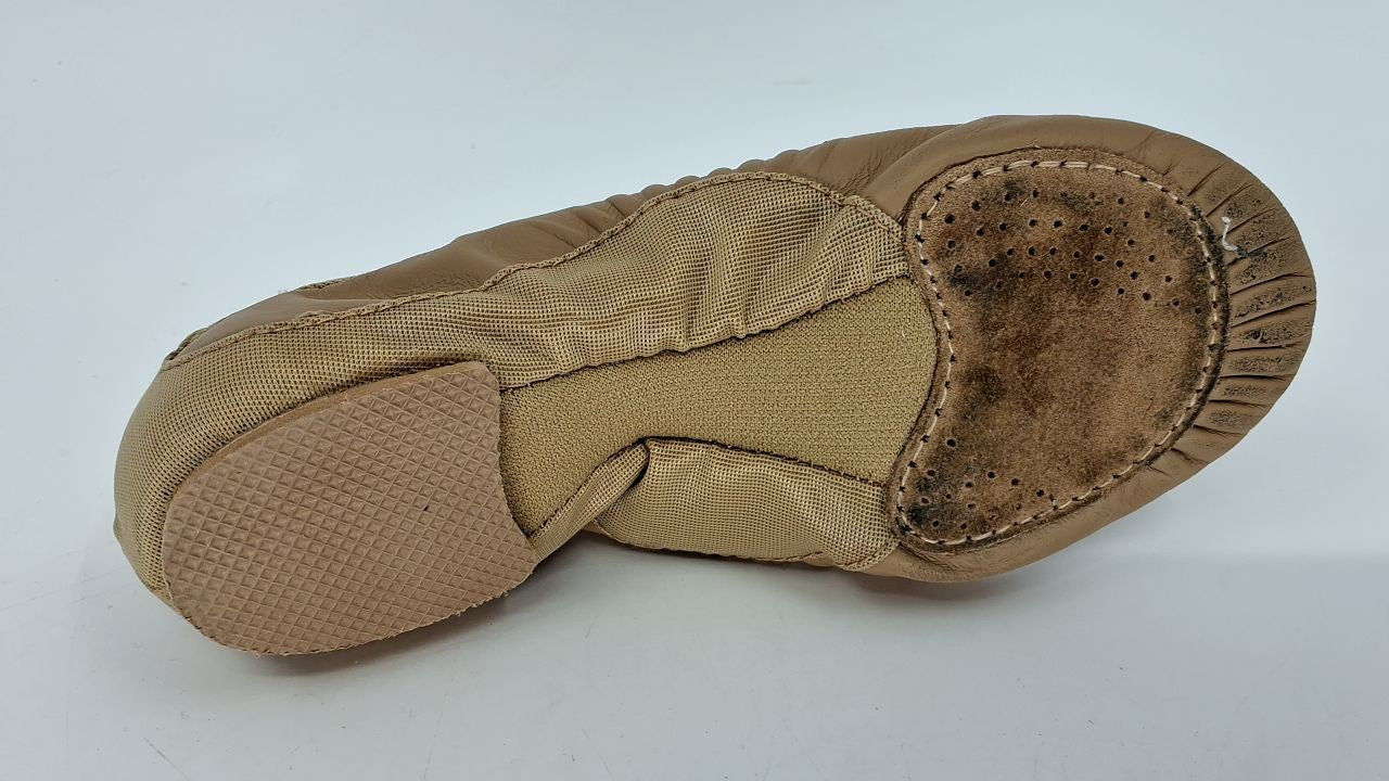 Bloch girls Girl's Pulse Jazz Dance Shoe, Tan, 12.5 Little Kid US