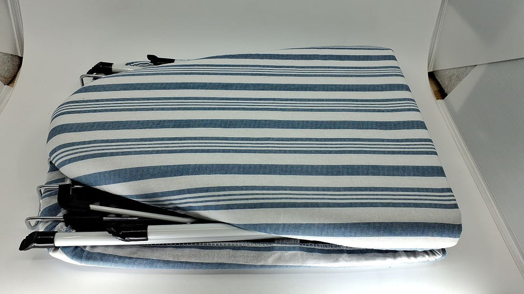 Blue Tabletop Ironing Board 32 in L x 12 in W, Portable Design