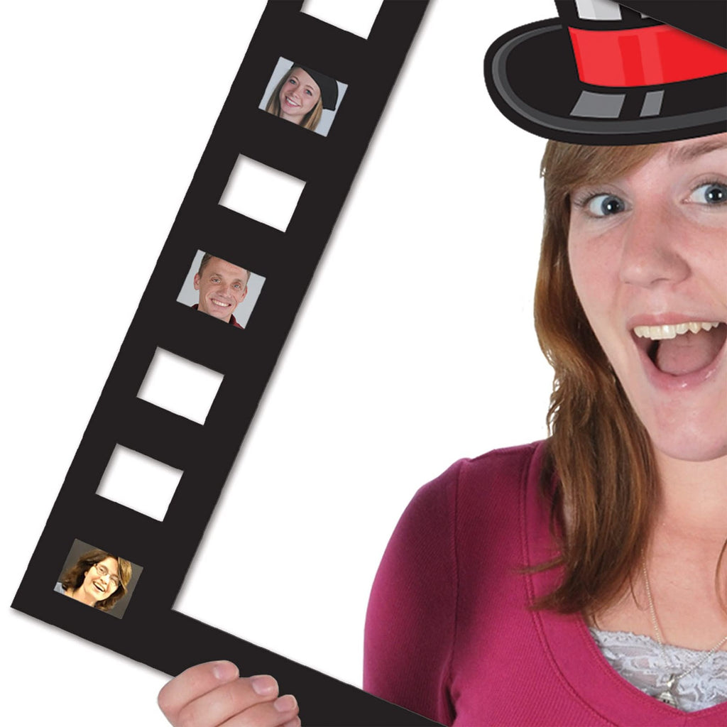 Customizable 12in Filmstrip Photo Frames - 10 Pack for Parties