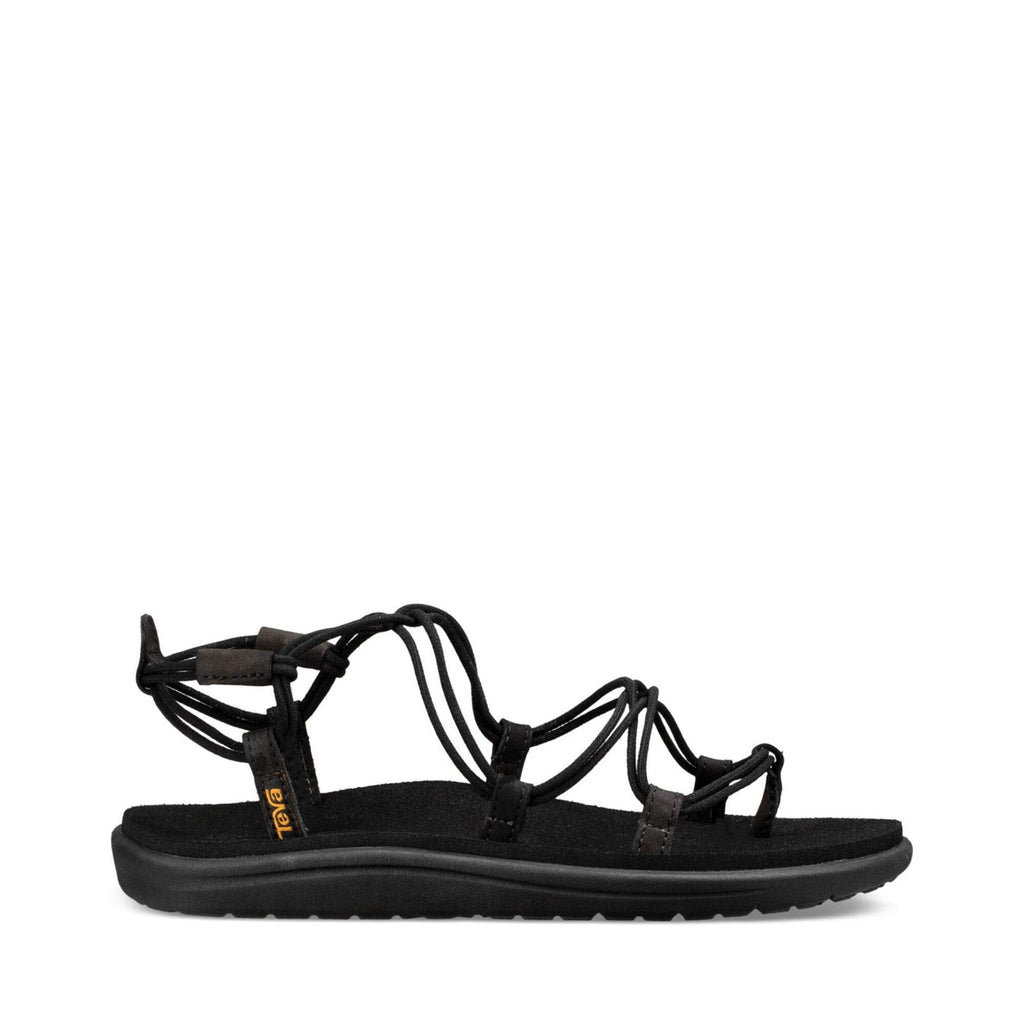 Teva womens Voya Infinity Sandal, Black, 11 US