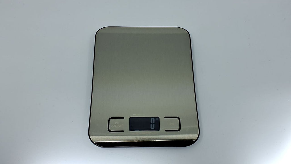 304 Stainless Steel Kitchen Scale, Digital LCD, 11lb Capacity, Tare Function