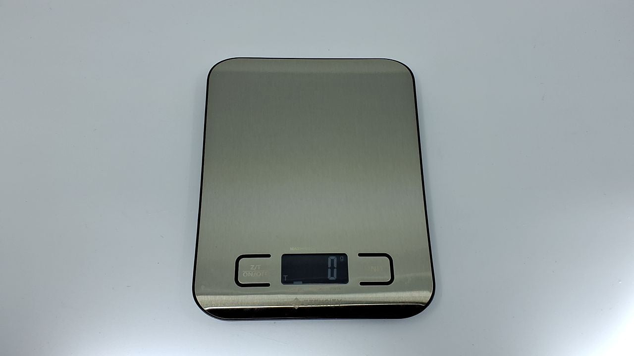 304 Stainless Steel Kitchen Scale, Digital LCD, 11lb Capacity, Tare Function