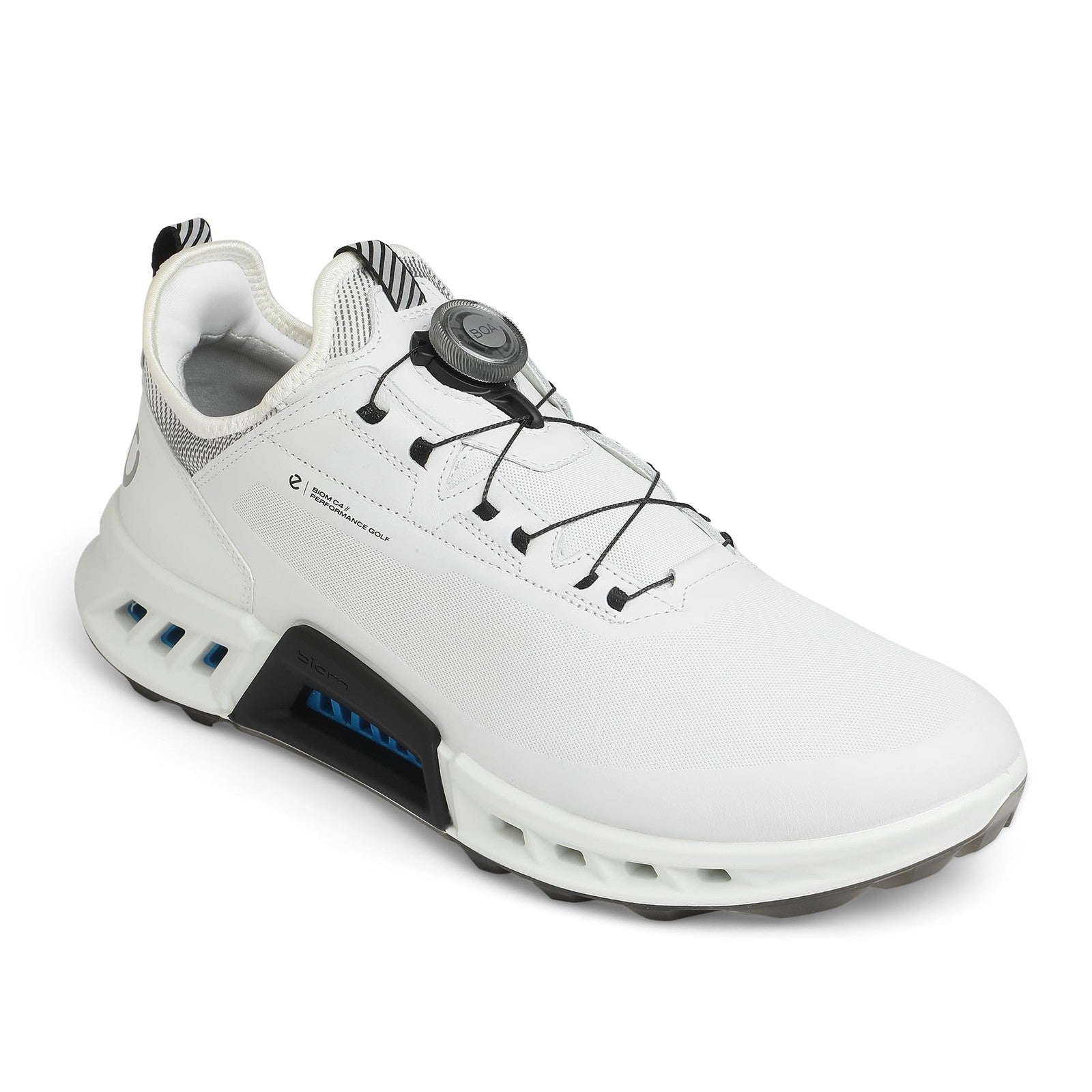 ECCO Biom C4 BOA Gore-TEX Waterproof, White/Black, 11-11.5