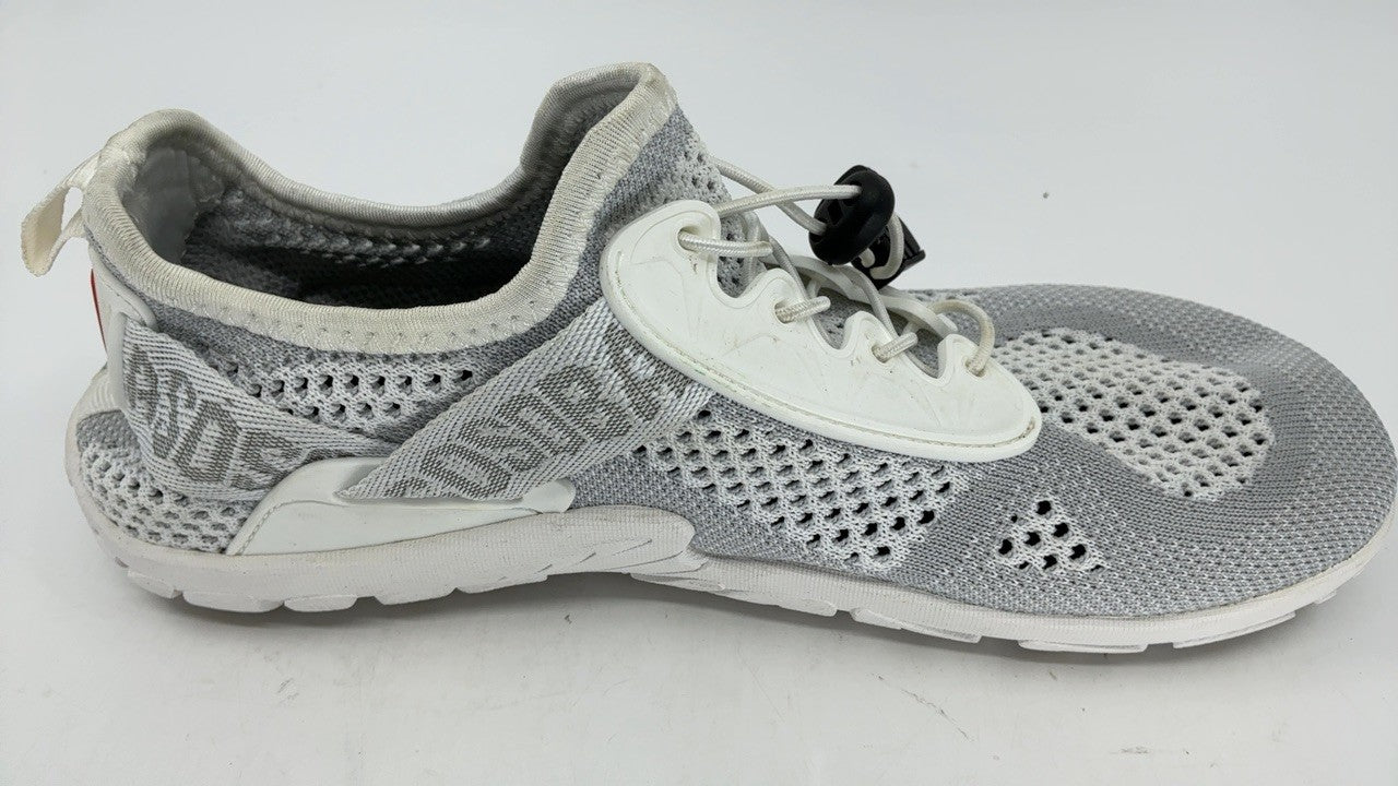 Men's Aqua Water White Shoes 9.5 White Hiking Swim Shoes for Beach & Pool