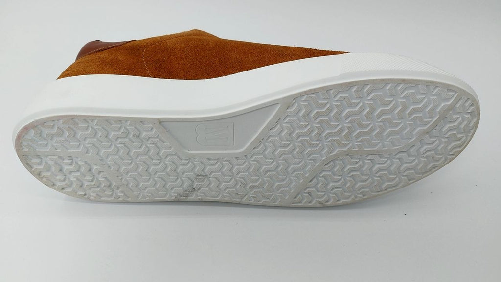 Bruno Magli Mens Lisbon Sneakers Luxuriously Soft Suede, Rubber Sole ,10