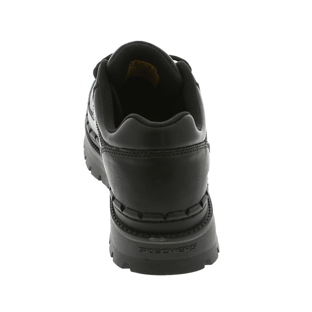 Skechers Women's Lace Up Jammers SR Zesi Industrial Shoe, BLK, 5.5