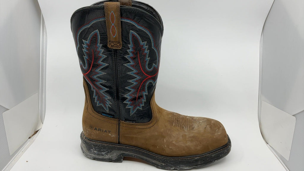 ARIAT Men’s WorkHog XT Waterproof Carbon Toe Work Boots – Durable Leather Boot