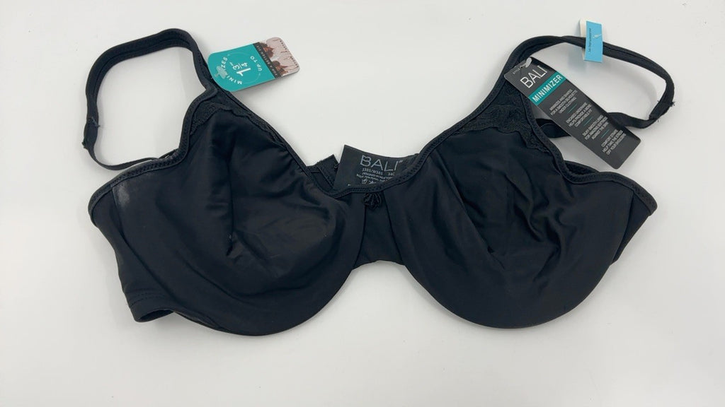 Bali womens Passion for Comfort Underwire Df3385 minimizer bras, Black, 34C US