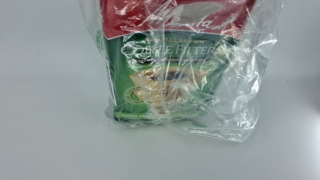 Unbleached Melitta #4 Cone Coffee Filters, 100 Total Filters