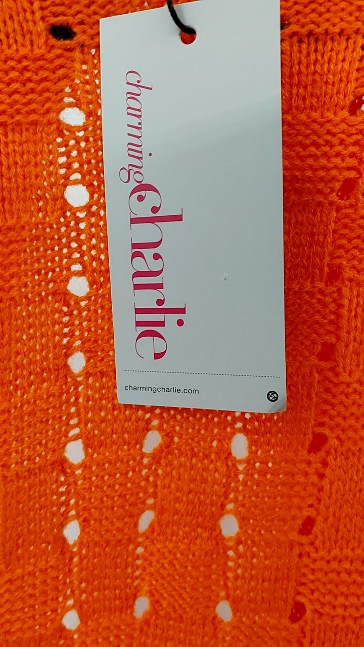 Cutout Back Openwork Round Neck Long Sleeve Sweater