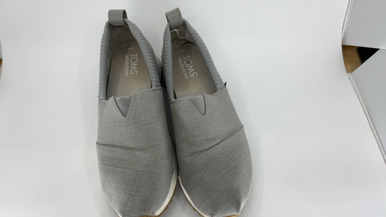 TOMS Men's Resident 2.0 Sneaker, Drizzle Grey Heritage Canvas, 9