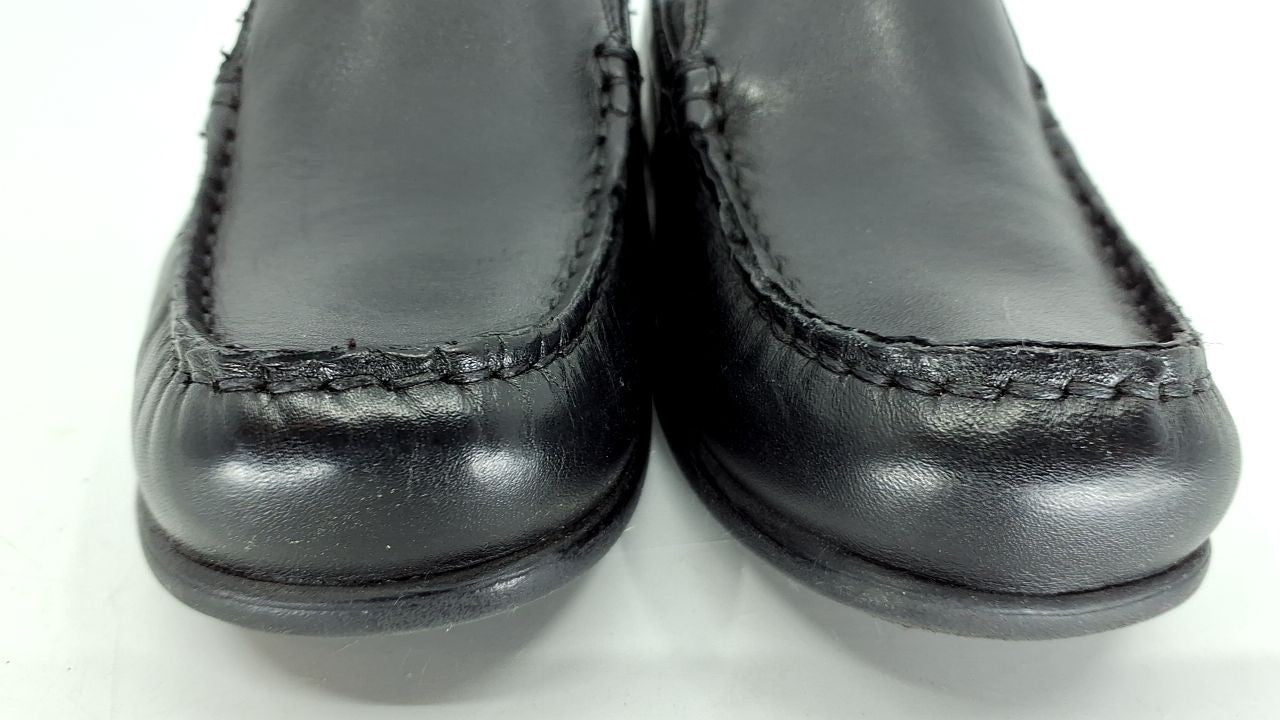 Florsheim Bogan Jr II Boys' Toddler-Youth Slip On, 13M US Big Kid, Black