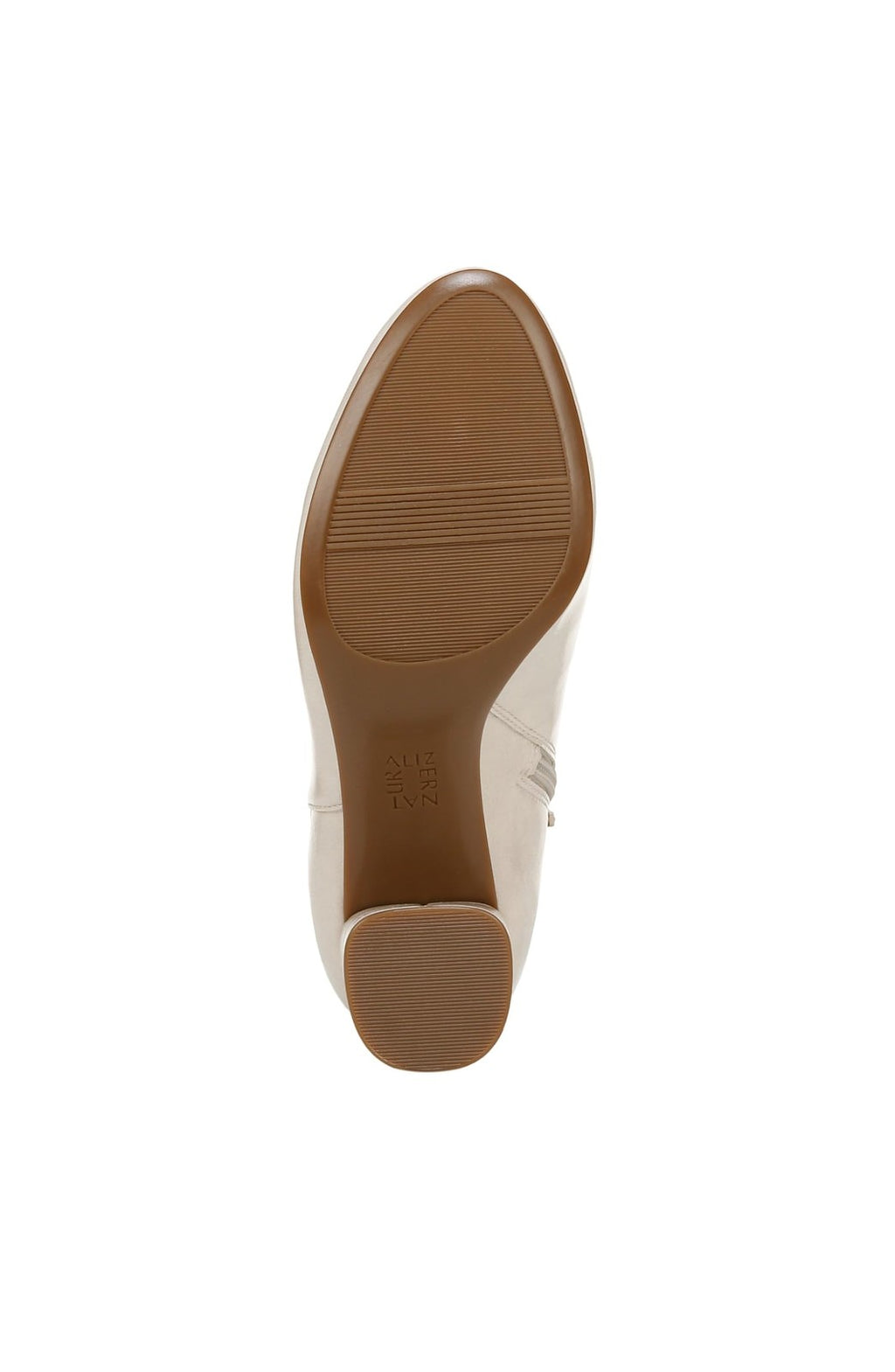 Naturalizer Womens Lottie Ornament Detail Ankle Bootie Porcelain White 8.5 M