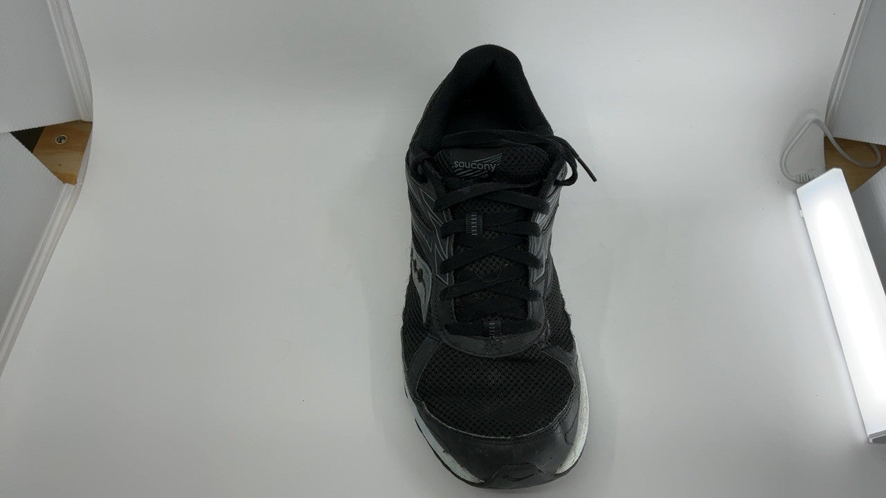 Saucony Men's Cohesion 17, Black/White, 11