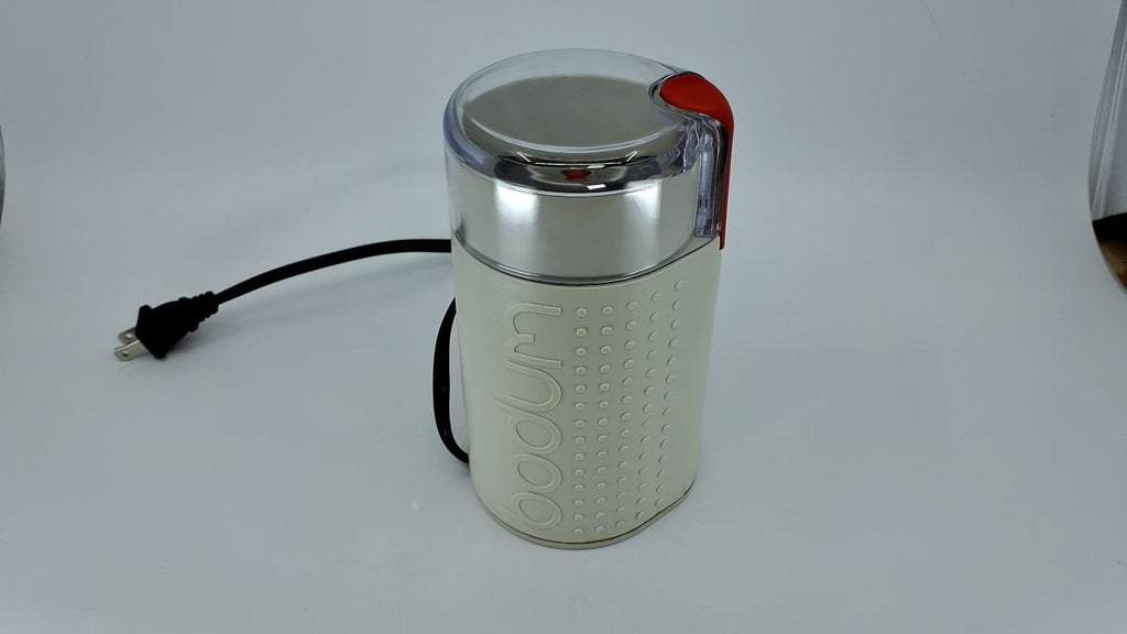 Bodum Bistro Electric Blade Coffee Grinder, White