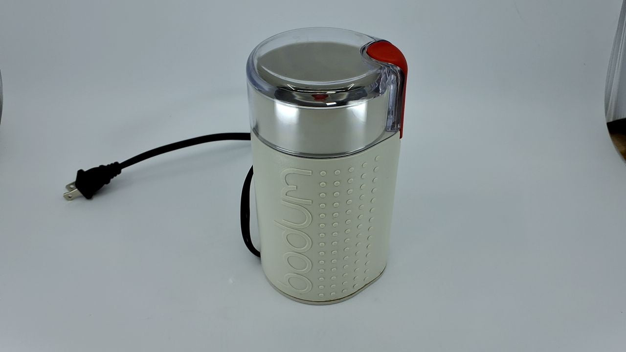 Bodum Bistro Electric Blade Coffee Grinder, White