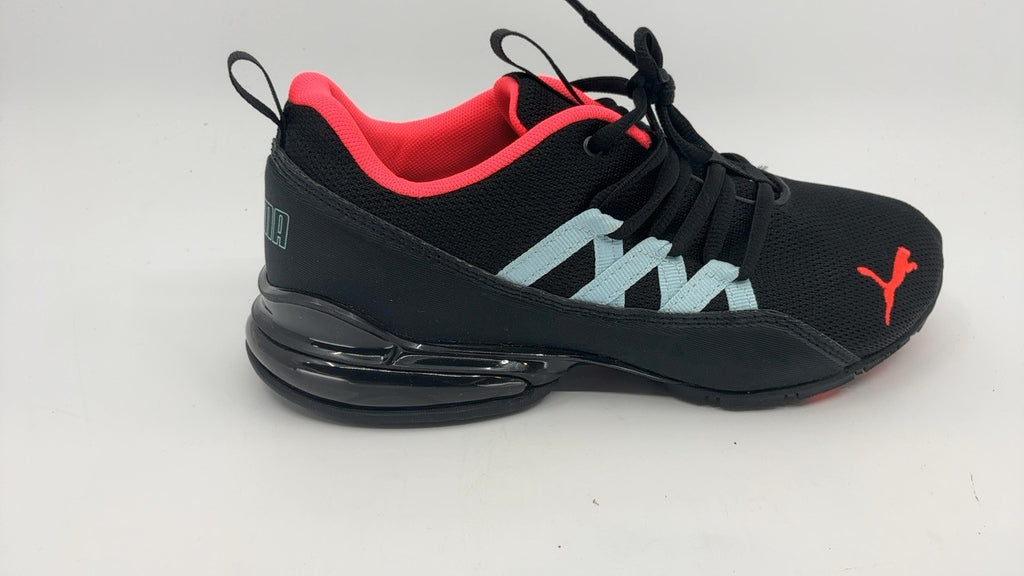 PUMA Women's RIAZE PROWL Sneaker, Puma Black-Ignite Pink-Aquamarine, 7