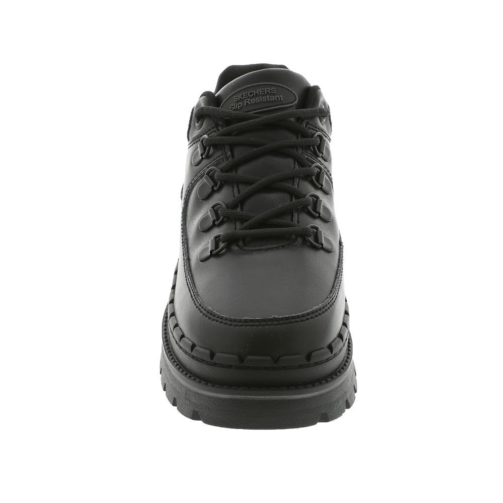Skechers Women's Lace Up Jammers SR Zesi Industrial Shoe, BLK, 5.5
