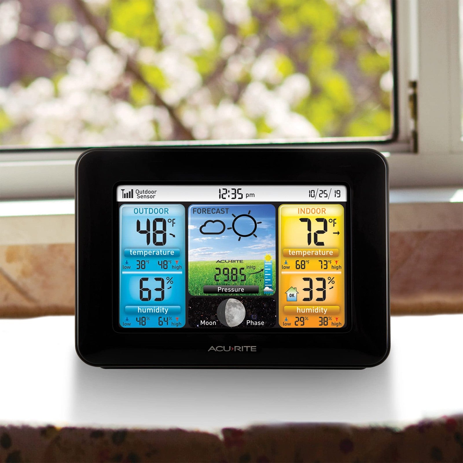AcuRite Indoor Outdoor Weather Station w/ Color Display & Thermometer