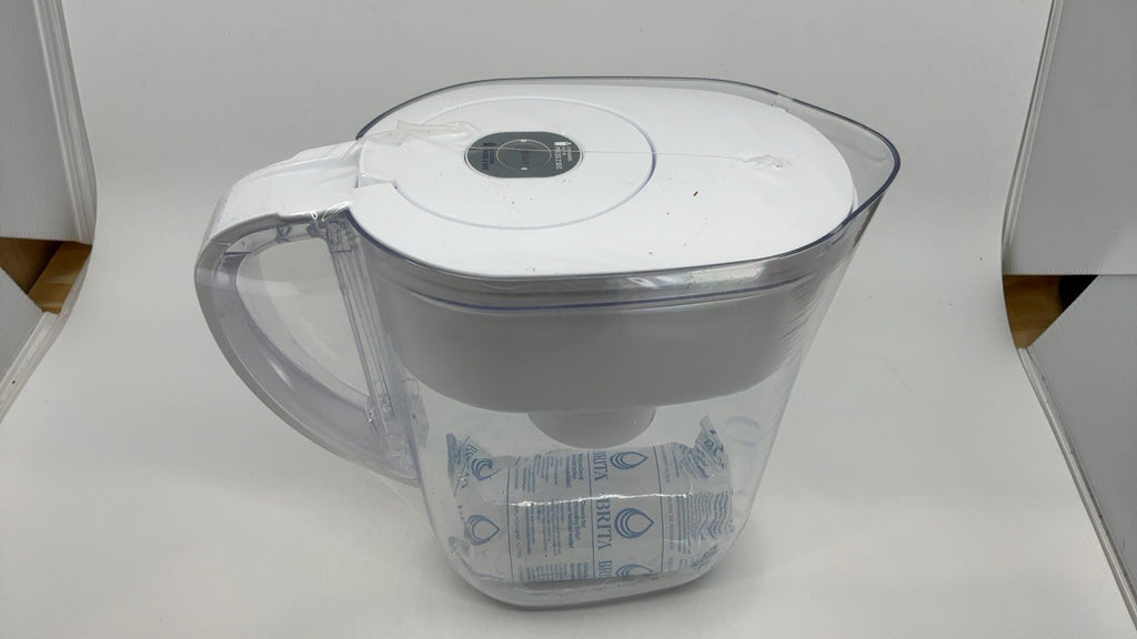 Brita Water Filter Pitcher, 6-Cup Capacity, BPA Free, White, Standard Filter