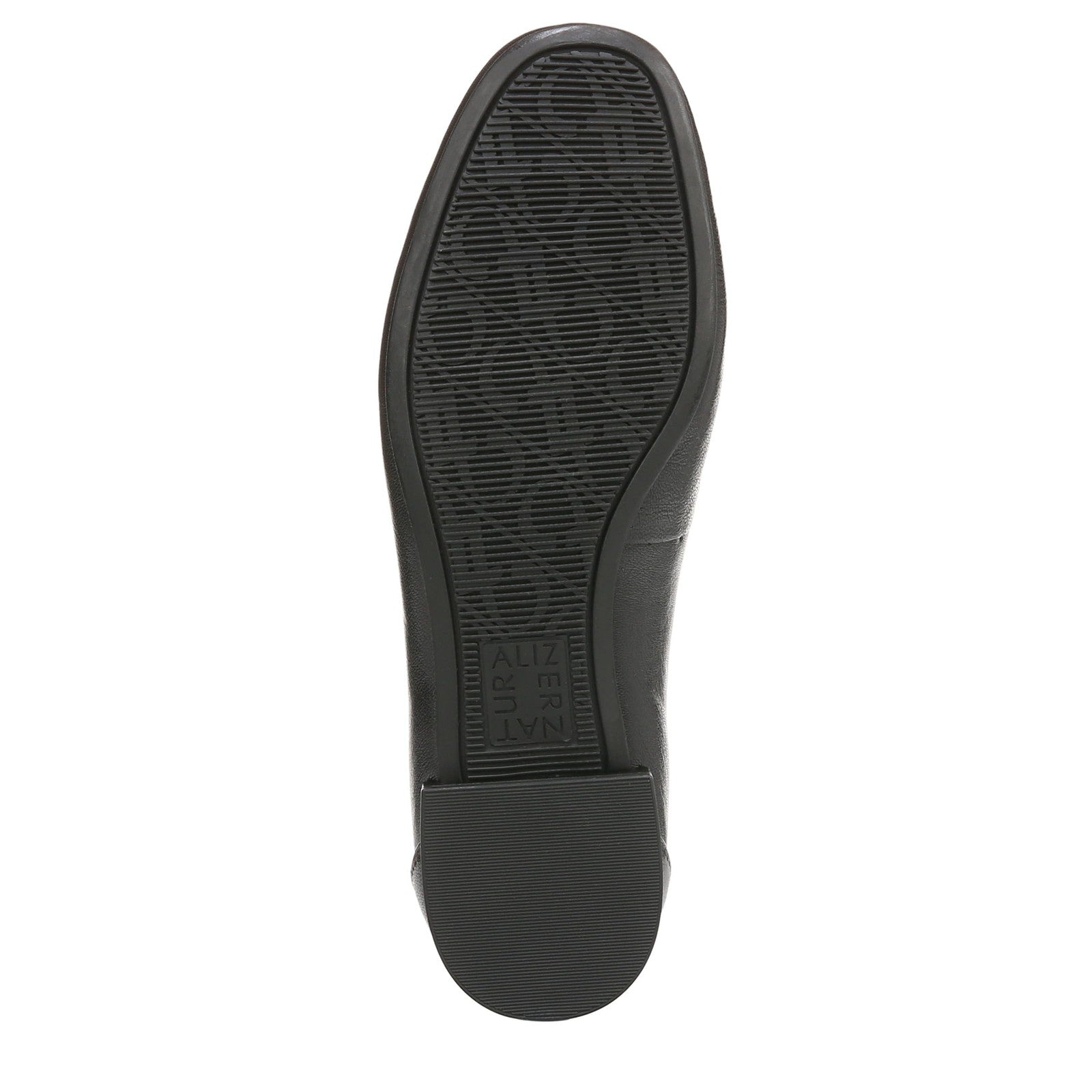 Naturalizer Womens Jordyn Loafer Black Leather 7.5 W