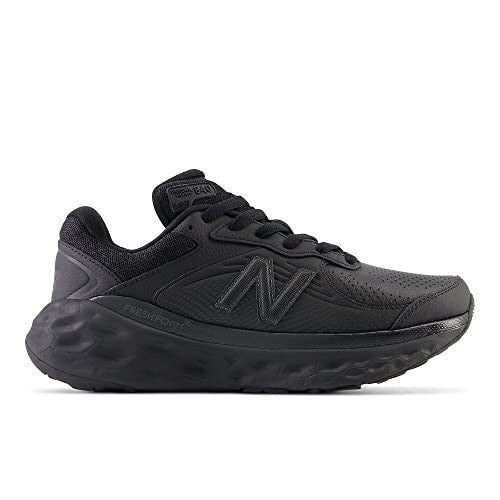 New Balance Women's Fresh Foam X 840F V1 Walking Shoes, Black, 8.5 M