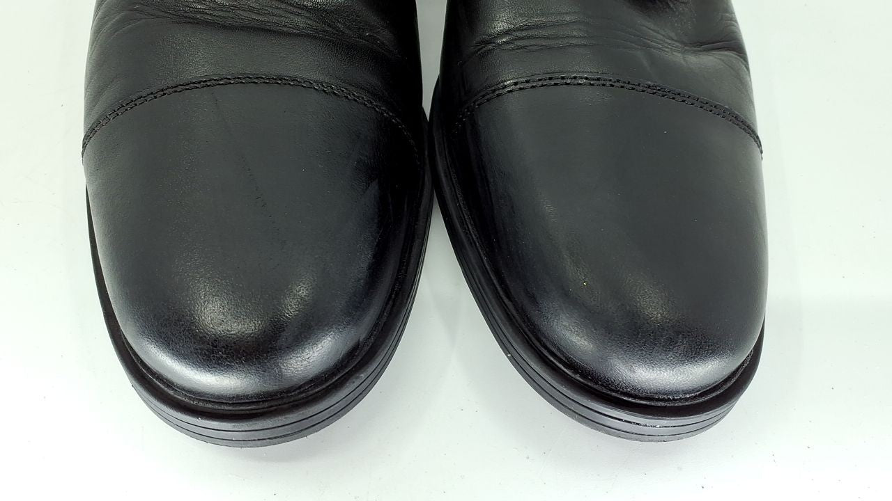 Clarks Men's Whiddon Cap Oxford, Black Leather, 9