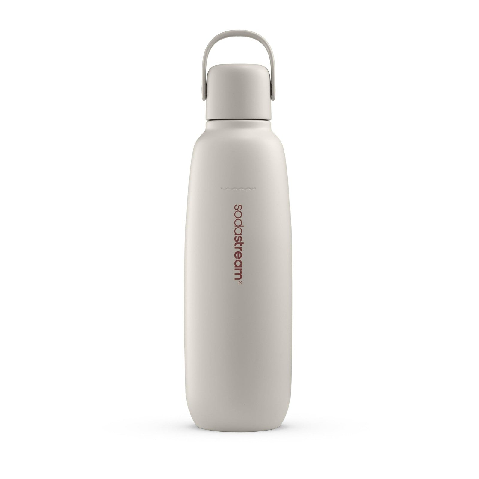 SodaStream Fizz & Go Metal Bottle Sand 0.9L Carbonating Bottle