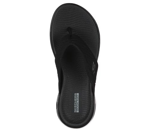 Skechers Women's On-The-Go 600 Sunny, Black, 9