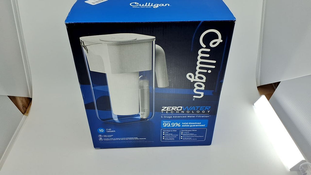 Culligan Water Filter Pitcher 10-Cup, Certified to Reduce Contaminants