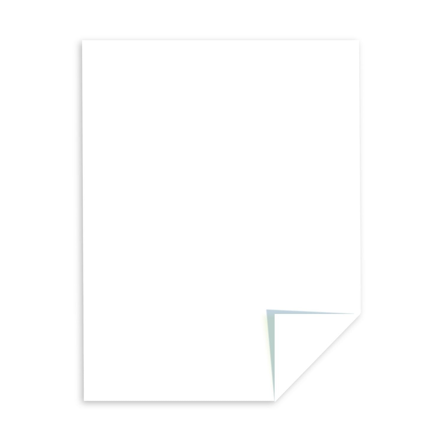 Neenah Cardstock 8.5x11 65 lb White 75 Sheets Smooth Finish