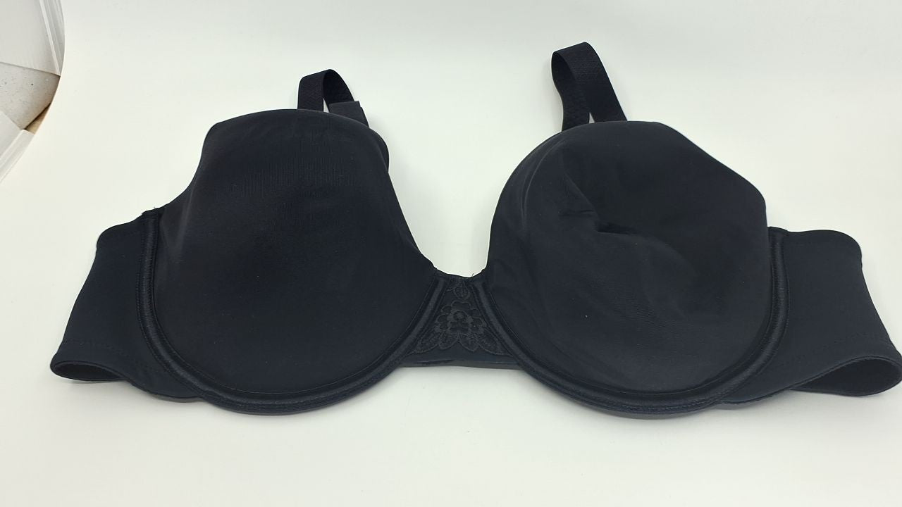 Vanity Fair Women's Black Underwire Bra, Full Figure, Size 40C