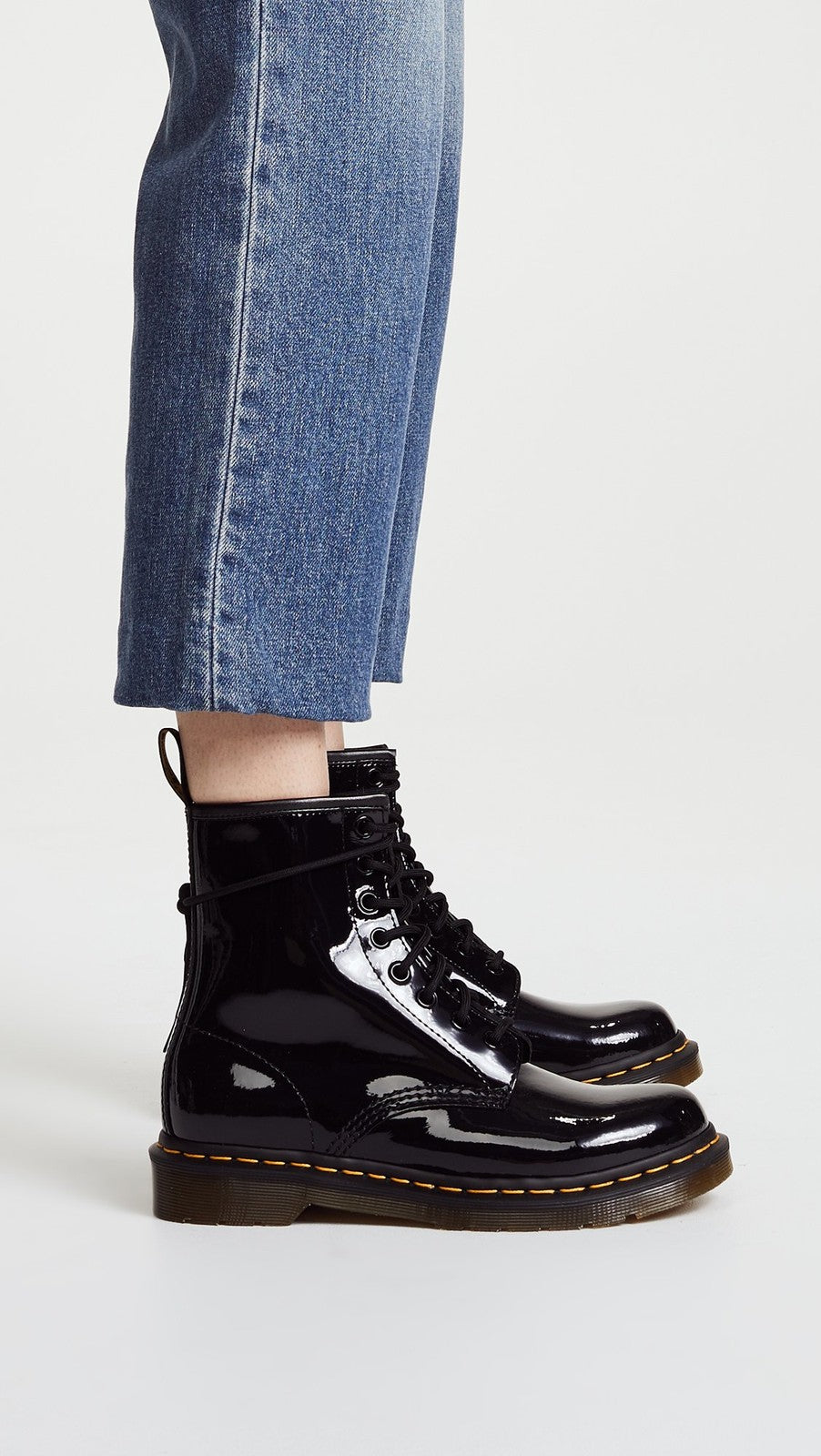 Dr. Martens Unisex 1490 Smooth Leather Boot, Black, 10 Women/9 Men