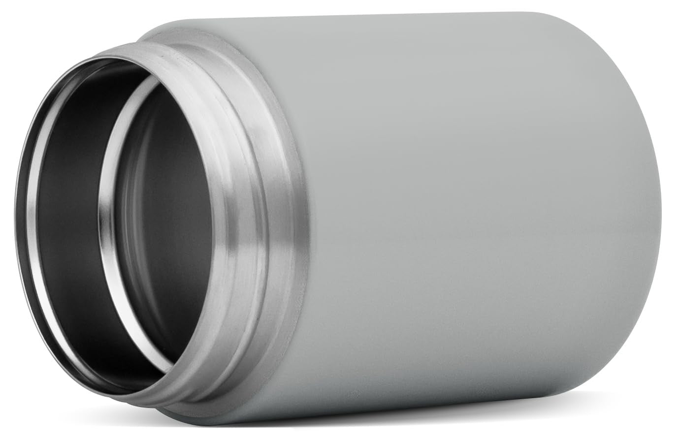 12oz Stainless Steel Food Jar - Vacuum Insulated, Leak Proof - Ice Gray