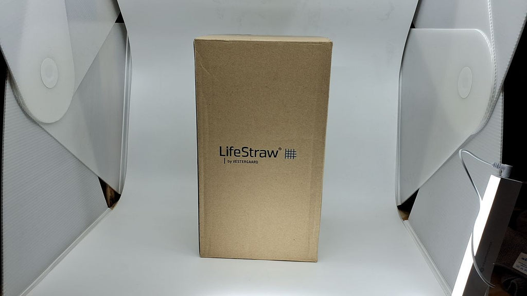 LifeStraw Home Pitcher, 7-Cup, Glass, Juniper, Filters 30+ Contaminants