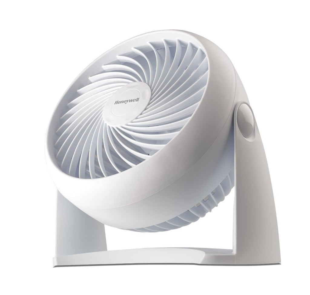 Honeywell TurboForce Air Circulator, Small Desk Fan, White, 3 Speeds